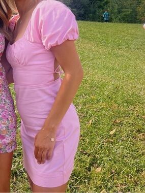 Altar'd State Pink Mini Dress